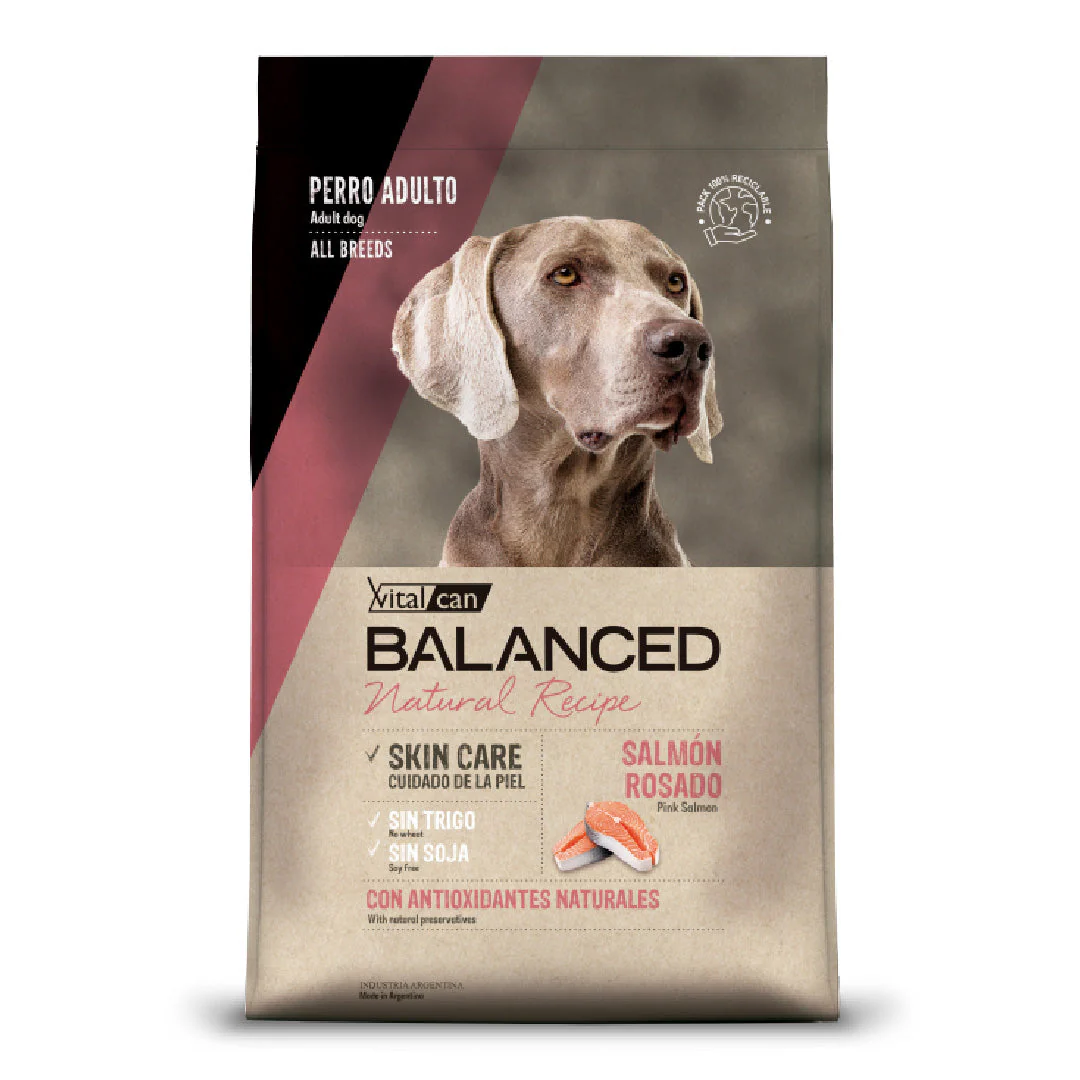 Alimento Balanced Perro Adulto Piel Sensible Salmón Rosado