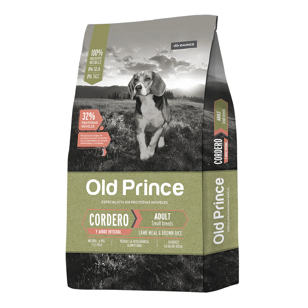 Alimento Old Prince Perro Adulto Pequeño Cordero y Arroz